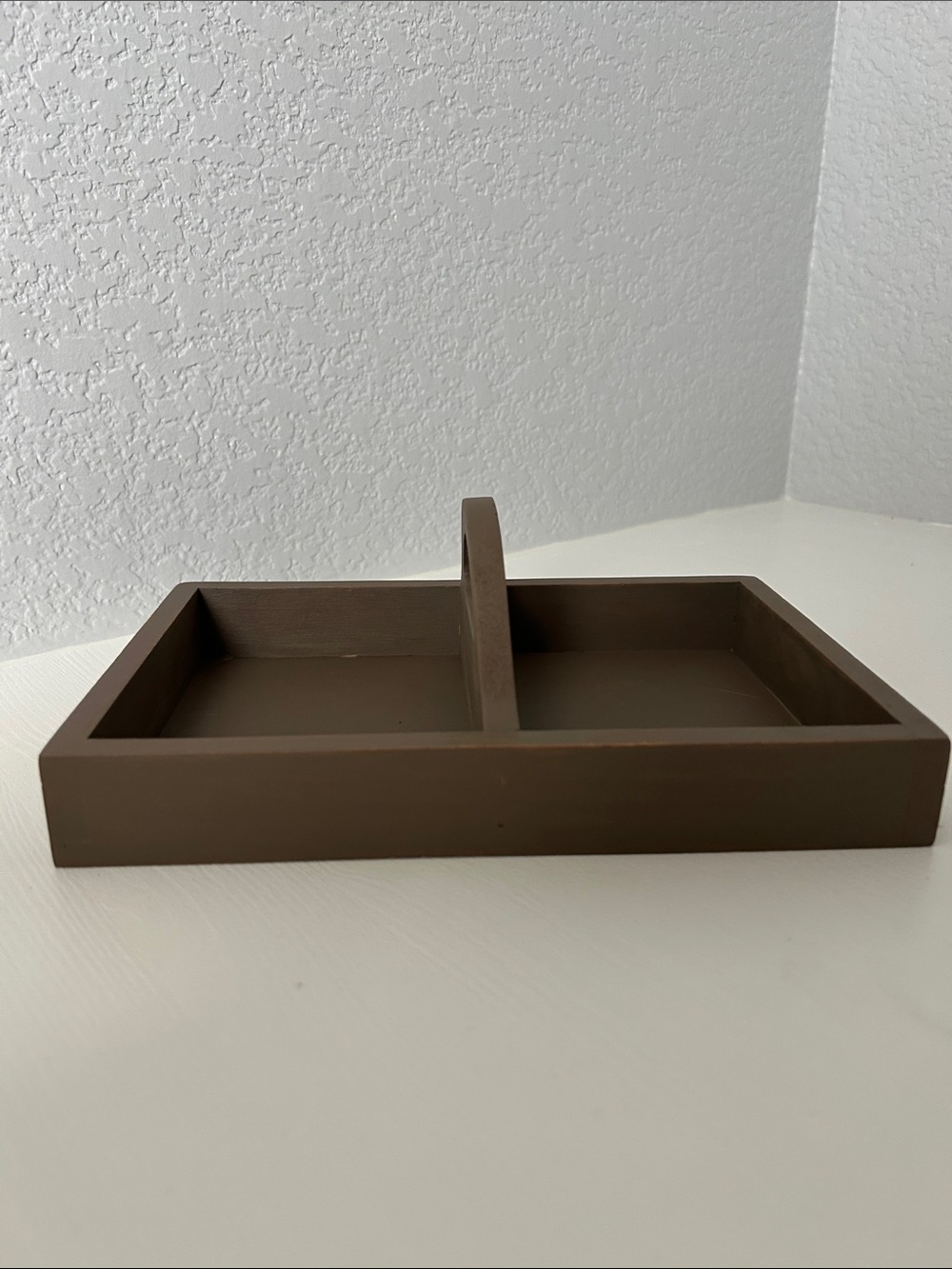 Decorative tray painted with Dixie Bell glaze